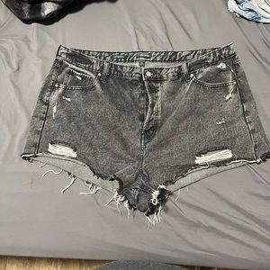 Wild Fable Black Jean Shorts